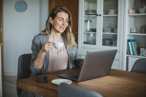 istock Women working during isolation period 1219240423