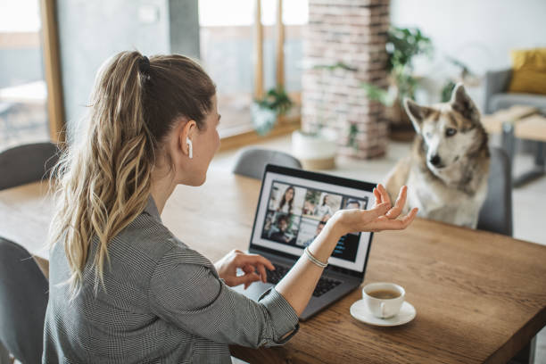 istock Women working during isolation period 1219240468