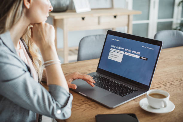 istock Looking for job during isolation period 1219240490