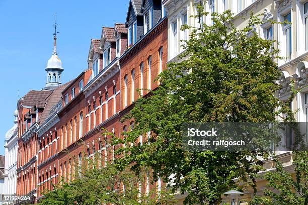 Art Nouveau Facade In Kiel Germany Stock Photo - Download Image Now - Apartment, Architecture, Art Nouveau