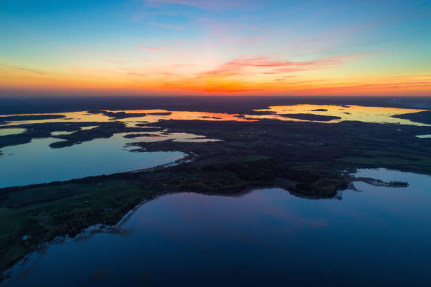 istock Braslau Lakes in the evening 1219245687