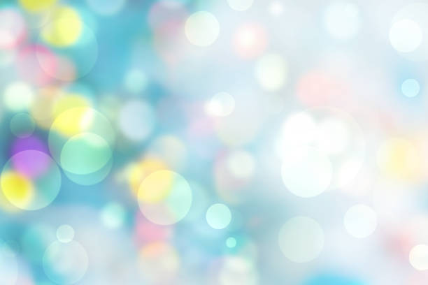 istock Abstract colorful bokeh background 1219245843