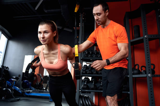 istock Training at the gym 1219248722