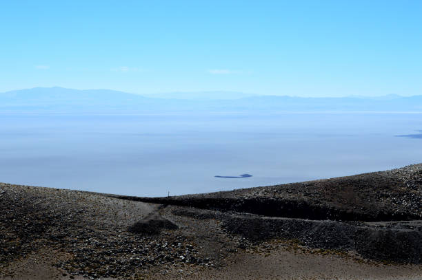 istock Descent to Caipe in Arizaro salt flat, Salta 1219249439