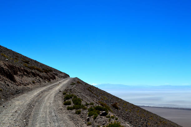 istock Descent to Caipe in Arizaro salt flat, Salta 1219251608