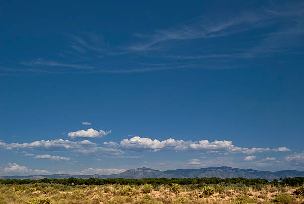 istock Southwestern Landscape with Sandia Mountains 121926705