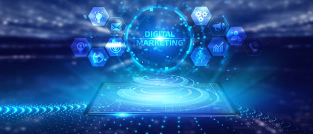 istock Business, Technology, Internet and network concept. Digital Marketing content planning advertising strategy concept 1219273147
