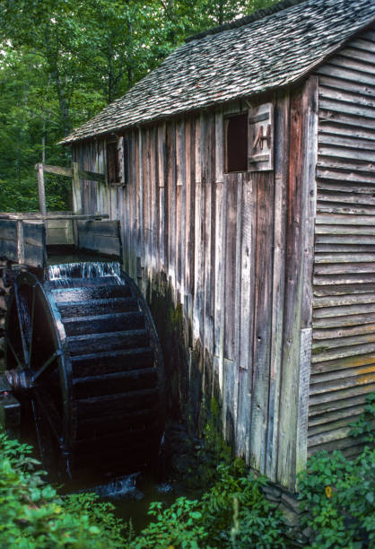 Great Smoky Mountains NP - Grist Mill - 1976