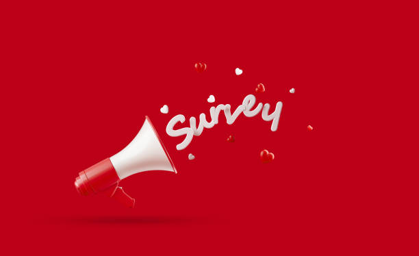 istock Survey Written over Red Megaphone on Red Background 1219273790