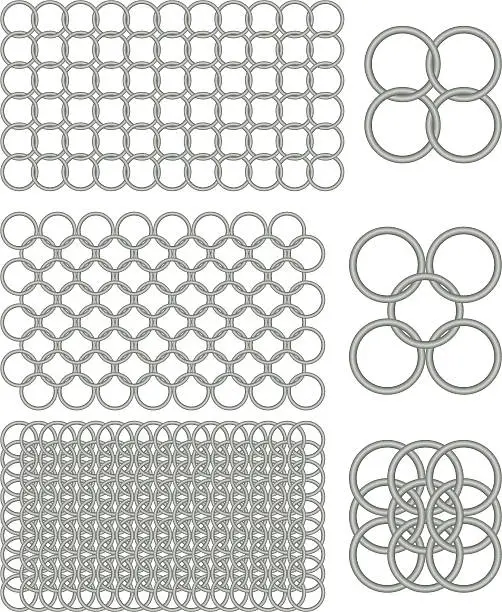 Vector illustration of Chain Mail