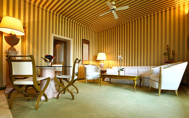 istock interior luxury apartment, comfortable living room 121928202