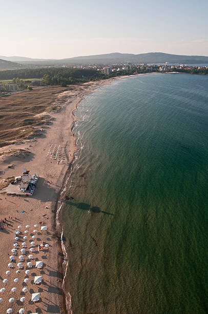istock Aerial view of a beach 121928211