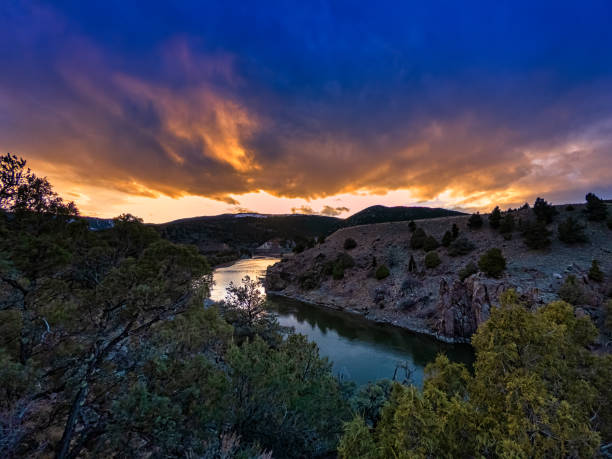 istock Colorado River Scenic Springtime Sunset Landscape 1219291948