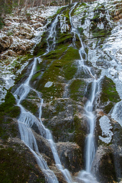 istock Cascade with some ice, Bohinj valley 1219292136