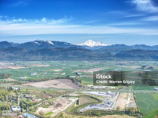 Sumas Prairie Stock Photo - Download Image Now - Abbotsford - Canada, British Columbia, Mountain