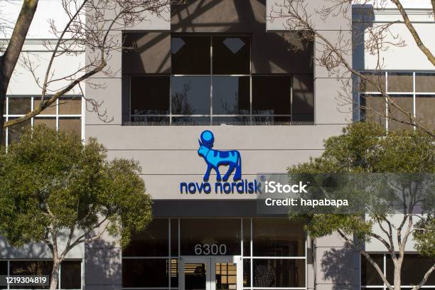 New Nordisk Stock Photo - Download Image Now - Building Exterior, Logo, Insulin