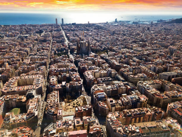 istock Cityscape of Barcelona 1219309278