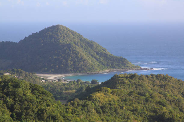 istock Panoramic view of Mawi beach in Lombok, Indonesia 1219314227