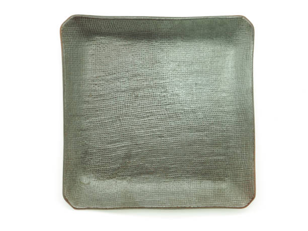 istock Brown square dish, for food use home or restaurant. 1219319196