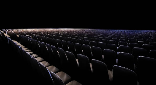 empty chairs in large Conference hall for Corporate Convention or Lecture