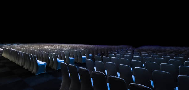 istock empty chairs in large Conference hall for Corporate Convention or Lecture 1219322710