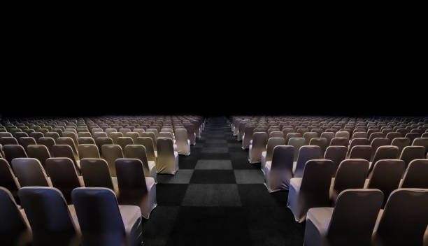 istock empty chairs in large Conference hall for Corporate Convention or Lecture 1219322714