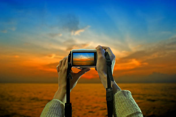 istock take photo,senset and sea 1219325193