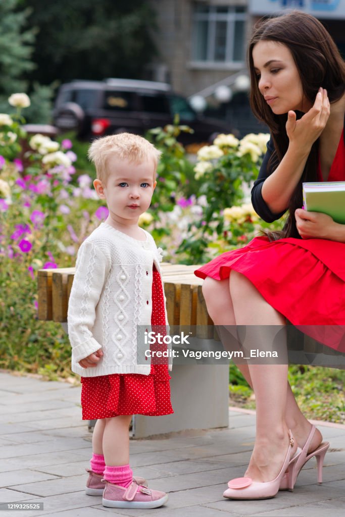 Working mom on maternity leave Working mom on maternity leave. Mompreneur. Mom in beautiful style. Female happiness. Busy working day. Modern business lifestyle. Freelance. Family leisure Busy Stock Photo