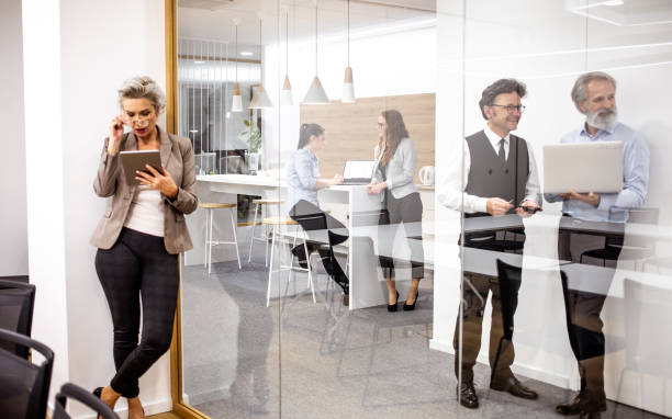 istock Business people working in the office 1219332046
