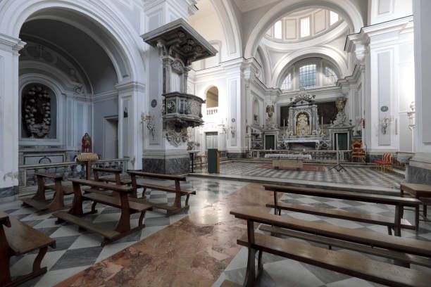 istock Old Church in Naples, Italy 1219337242