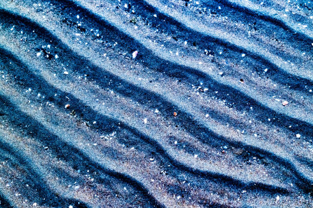 色��付きの抽象的な砂の背景 - abstract textured effect textured macro ストックフォトと画像