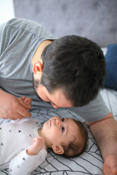istock Happy father playing with his daughter 1219346817
