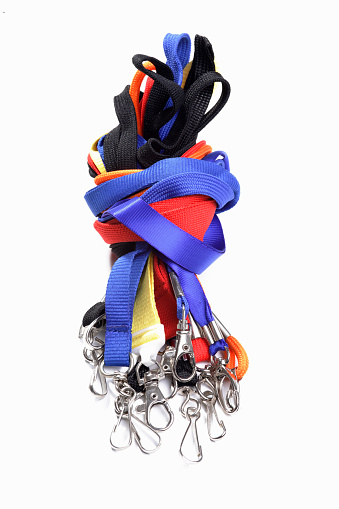 Colorful neck straps