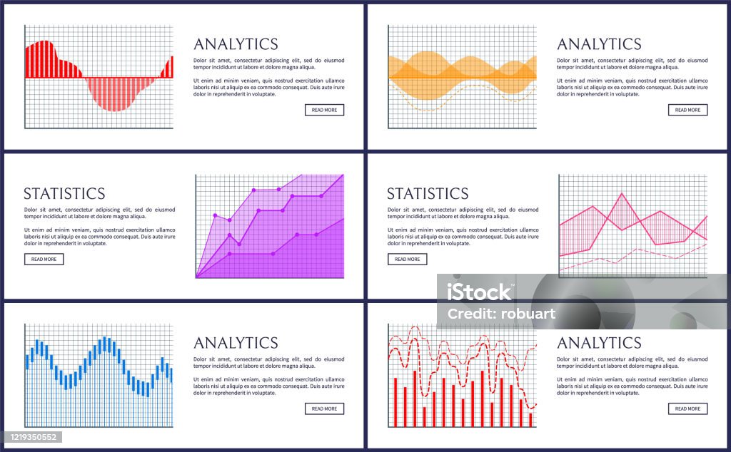 Analytics Stack Infograph Statistics And Analytics Infographics Vector Card Stock Illustration ...