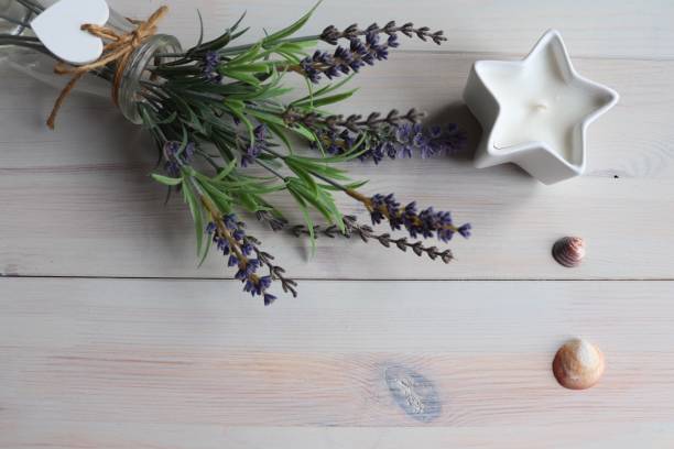 istock calm relaxing lavender flower on copy space background 1219355507