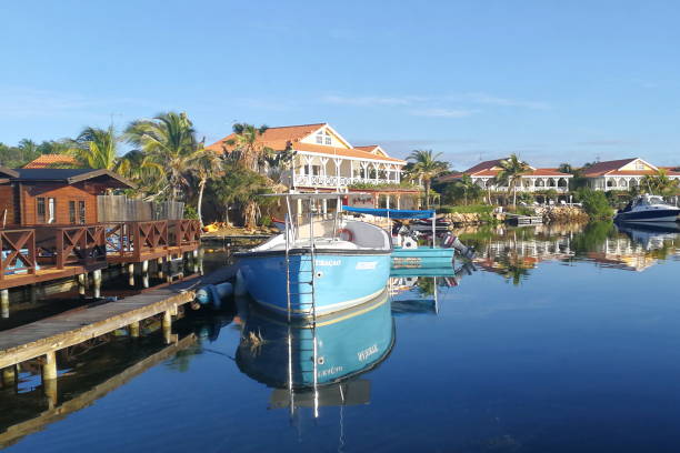 istock Beautiful bay with turquoise water in Curacao 1219358663