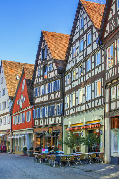 istock Street in Schwabisch Hall, Germany 1219359381