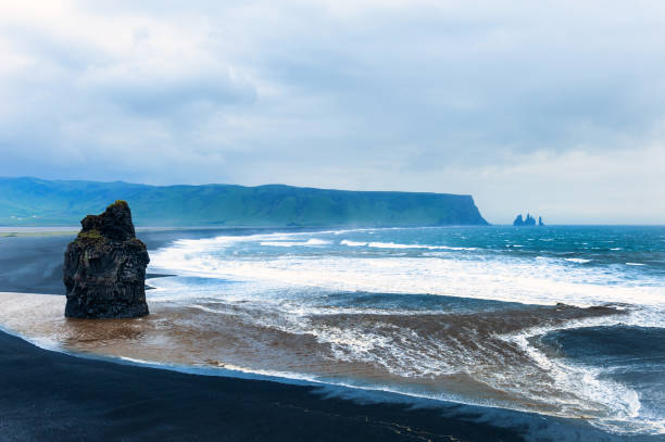 istock Reynisfjara beach in southern Iceland. 1219360632
