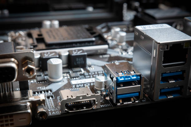 istock details on the motherboard of a personal computer 1219370276