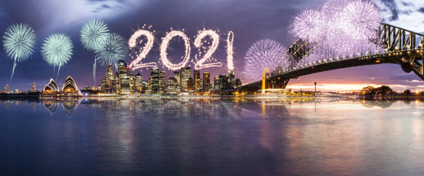istock New Year's 2021 Fireworks firework exhibition in Sydney Harbor 1219370812