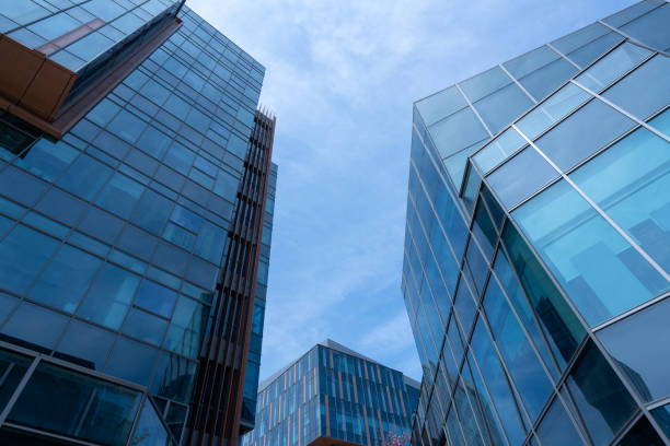 istock low angle view of skyscrapers in Shanghai,china. 1219376067