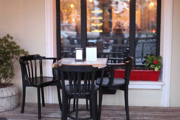 istock interior cafe with table and chair 1219376219