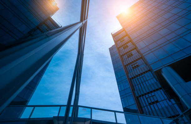 istock low angle view of skyscrapers in Shanghai,china. 1219376255
