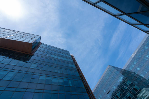 istock low angle view of skyscrapers in Shanghai,china. 1219376883