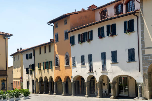 istock Main square of Reggello, Florence 1219380594