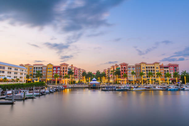 istock Naples, Florida, USA at Dusk 1219385888