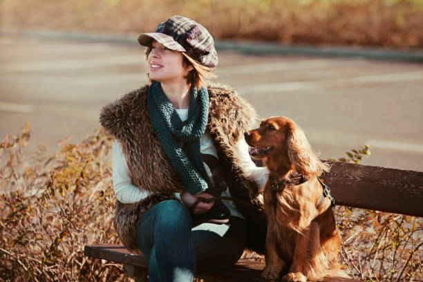 istock Girl and dog 1219390773