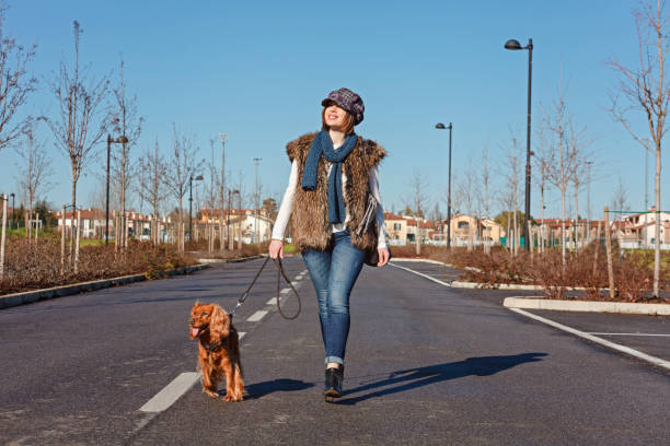 istock Girl and dog 1219401333
