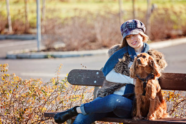 istock Girl and dog 1219401336