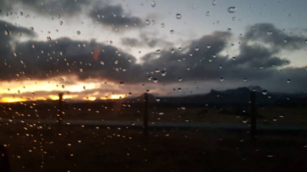 istock Sunrise after raining in the night 1219405867